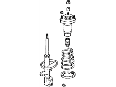 Toyota 48530-A9210 ABSORBER Assembly, Shock, Rear RH