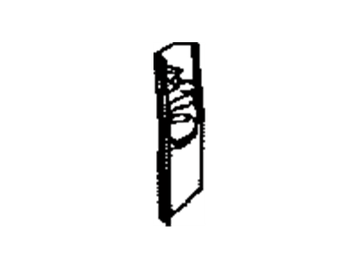 Toyota 73024-AA010-B0 Cover, Shoulder Belt Anchor, LH