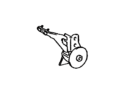 Toyota 12371-0A050 Insulator, Engine Mounting, Rear
