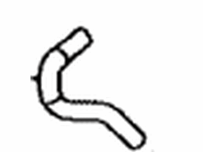 Toyota 16296-25020 Hose, Water By-Pass