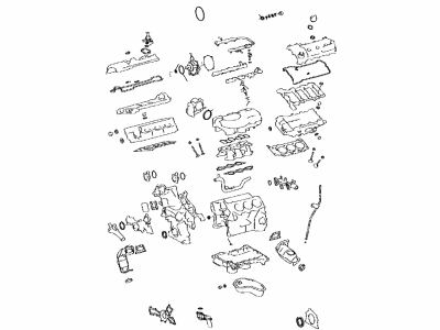 Toyota 04111-F0120 GASKET KIT, ENGINE O