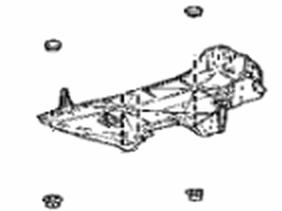 Toyota 58399-06150 Cover, Floor Under