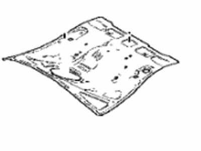 2022 Toyota Avalon Floor Pan - 58211-06231