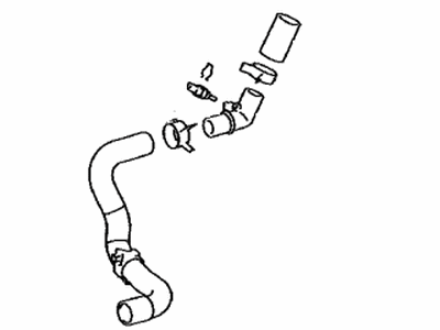 Toyota Avalon Radiator Hose - 16057-F0010