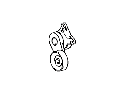 16620-0W025 Toyota V-Ribbed Belt Tensioner Assembly Illustration 1 of 1