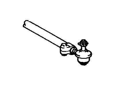 45460-09060 Toyota Steering Tie Rod End Illustration 1 of 1