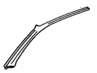 Toyota 62210-33020-04 Garnish, Front Pillar, RH