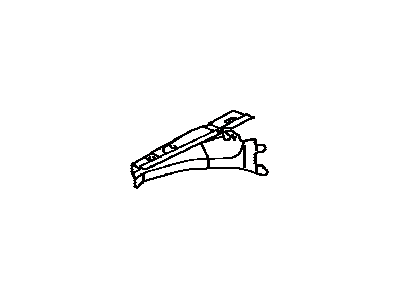 Toyota 53732-32020 Member, Front Apron To Cowl Side, Upper LH