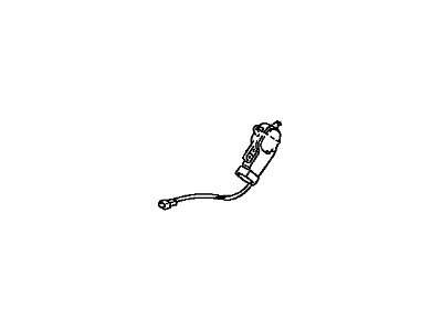 69110-33020 Toyota Actuator Assembly, Front Door Lock, Right Illustration 1 of 1