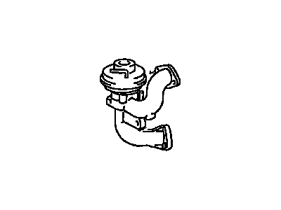 25620-20030 Toyota EGR Valve Assembly Illustration 1 of 1