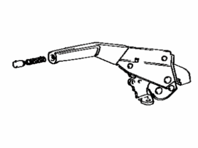 Toyota 46201-32140-11 Lever Sub-Assy, Parking Brake