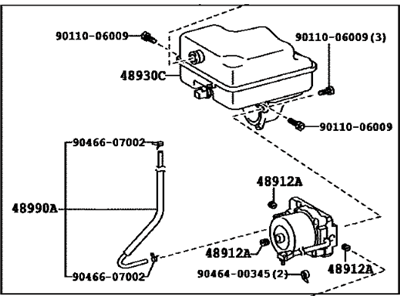 Toyota 48910-60030 Pump & Motor Assy, Height Control
