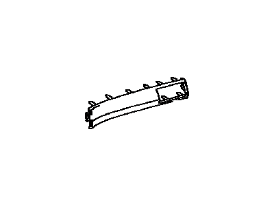 Toyota 55476-60190 GARNISH, Instrument Cluster