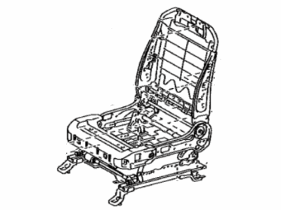Toyota 71120-60670 Frame Assembly, Front Seat