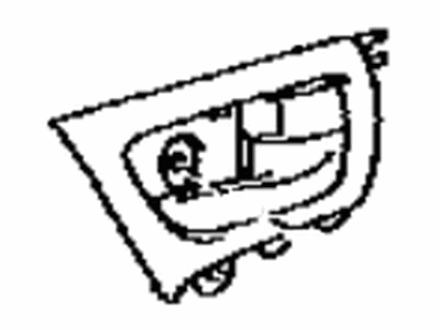 Toyota 69270-60010-B0 Handle Sub-Assy, Rear Door Inside, RH