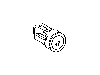 Toyota 89611-48034 Push Start Switch 89611-48034 Toyota Push Start Switch Illustration 1 of 1