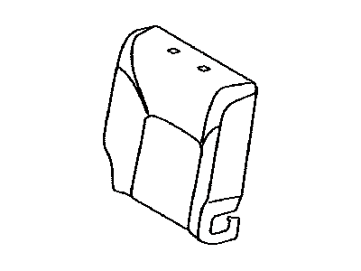 Toyota 71077-60N71-D3 COVER SUB-ASSY, RR N