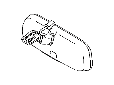 2016 Toyota Mirai Car Mirror - 87810-0WM10