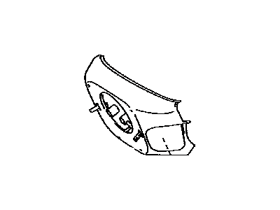 Toyota 45184-60160-E1 Cover, Steering WHEE