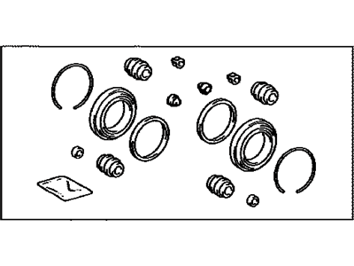 Toyota 04478-58010 Cylinder Kit, Front Dis