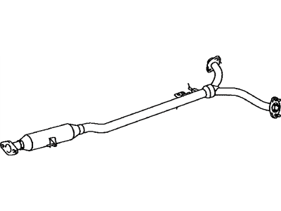 2010 Toyota Camry Exhaust Pipe - 17420-31091