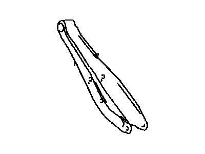 Toyota 48730-48100 Arm Assembly, Rear Suspension
