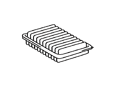 Toyota 17801-38010 Air Filter Element Sub-Assembly