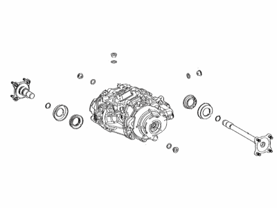 Toyota G1050-47011 Motor Assembly, Rr Tract