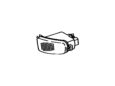 81210-33130 Toyota Fog Lamp Assembly Illustration 1 of 1