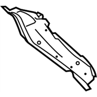 Toyota 61619-0E030 REINFORCEMENT, QUARTER PANEL
