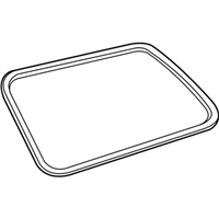 080 Genuine Toyota Weatherstrip Quarte