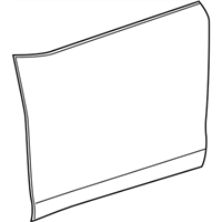 Toyota 67111-0E050 PANEL, FRONT DOOR, OUTS