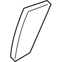 Toyota 58747-12010 PROTECTOR, QUARTER PANEL, REAR RH