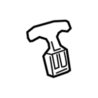 330 Genuine Toyota Handle Luggage Compartment Door