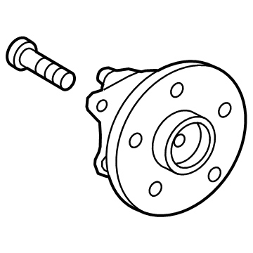 Toyota 42450-42060 Rear Axle Hub And Bearing Assembly