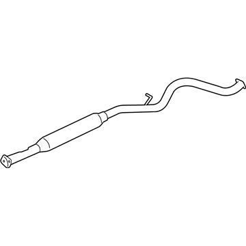 Toyota SU003-01118 Center Exhaust Pipe Assembly