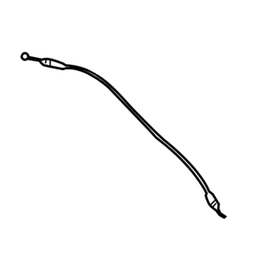 69750-47040 Genuine Toyota Cable Assembly, Front Door