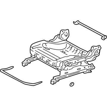 TOYOTA Genuine 71015-42130 Seat Cushion Frame TOYOTA Genuine 71015-42130 Seat Cushion Frame