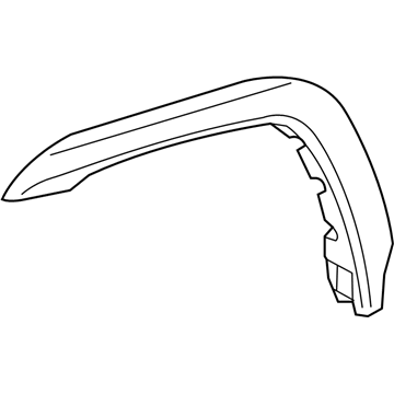 53847-35904 Genuine Toyota Extension, Front Wheel