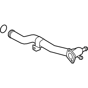 Toyota 16268-WB001 Pipe, Water By-Pass