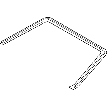 56121-74010 Genuine Toyota Weatherstrip, Windshield 56121-74010 Genuine Toyota Weatherstrip, Windshield