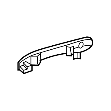 Genuine Toyota 69210-17040-A0 Door Handle Assembly