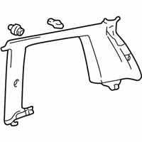 Toyota 62334-42020-B0 Door Opening Trim Toyota 62334-42020-B0 Door Opening Trim