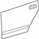 Toyota 67114-47020 Panel, Rear Door, Outer LH
