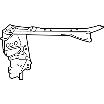 Toyota Corolla Radiator Support - 53203-02160