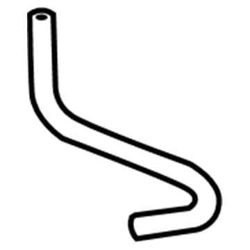 Toyota 16261-21080 Hose, Water By-Pass