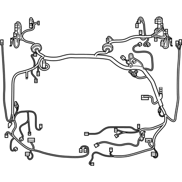 Toyota 82111-10D60 Wire, Engine Room Ma