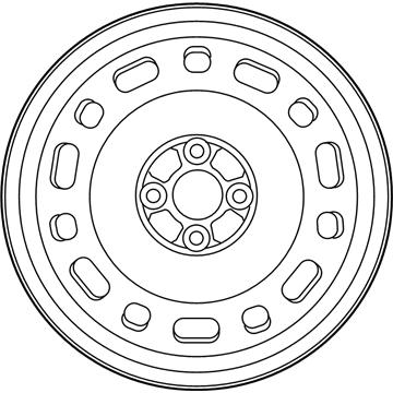 Scion iA Spare Wheel - 42611-WB006
