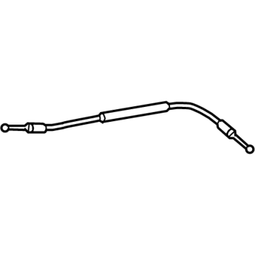 Toyota 69710-62010 Cable Assembly, Front Door