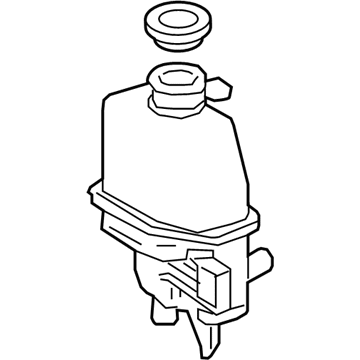 Toyota G910G-12010 Tank Sub-Assembly, INVER